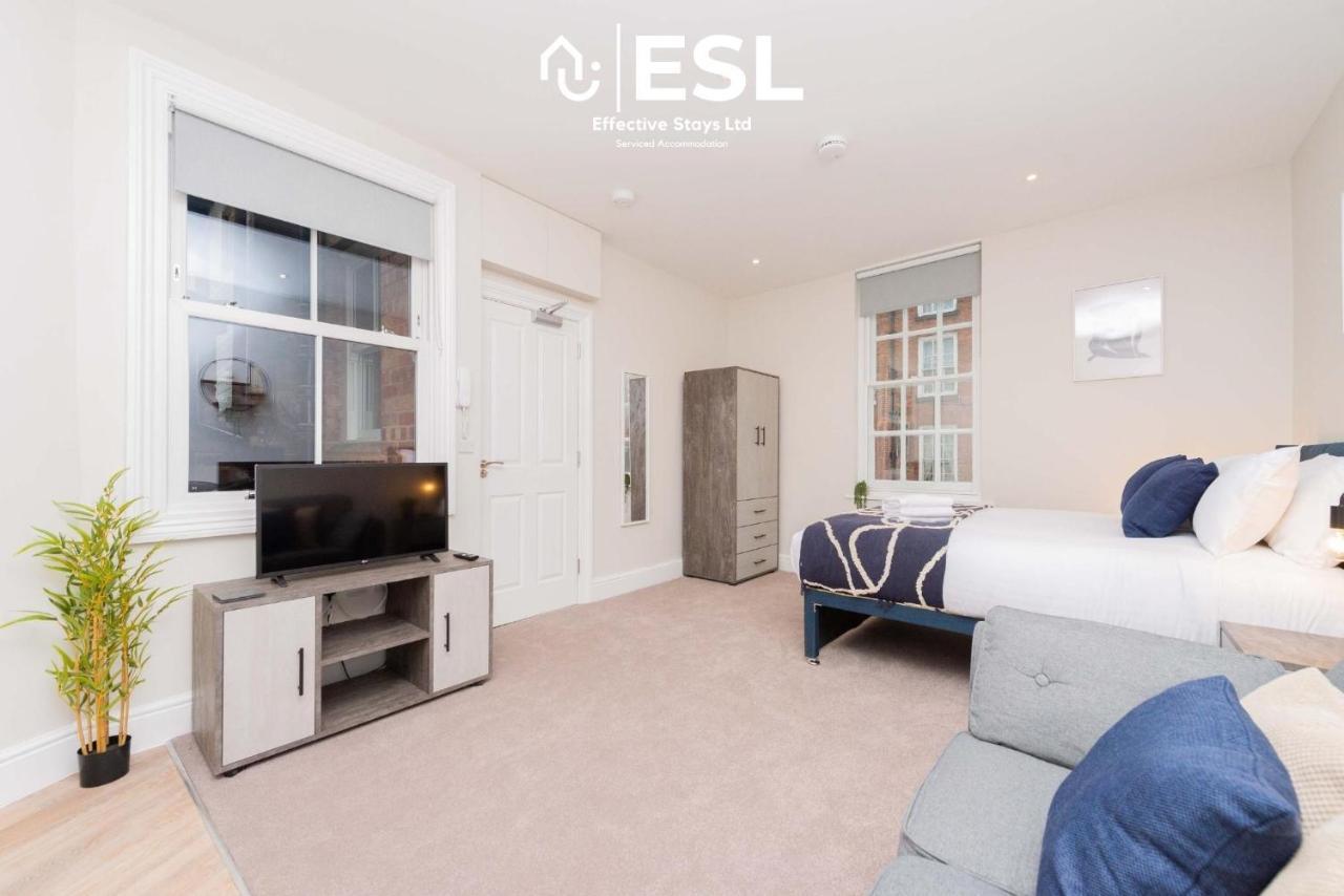 Studio 1, First Floor Town Centre Apartment Shrewsbury Dış mekan fotoğraf