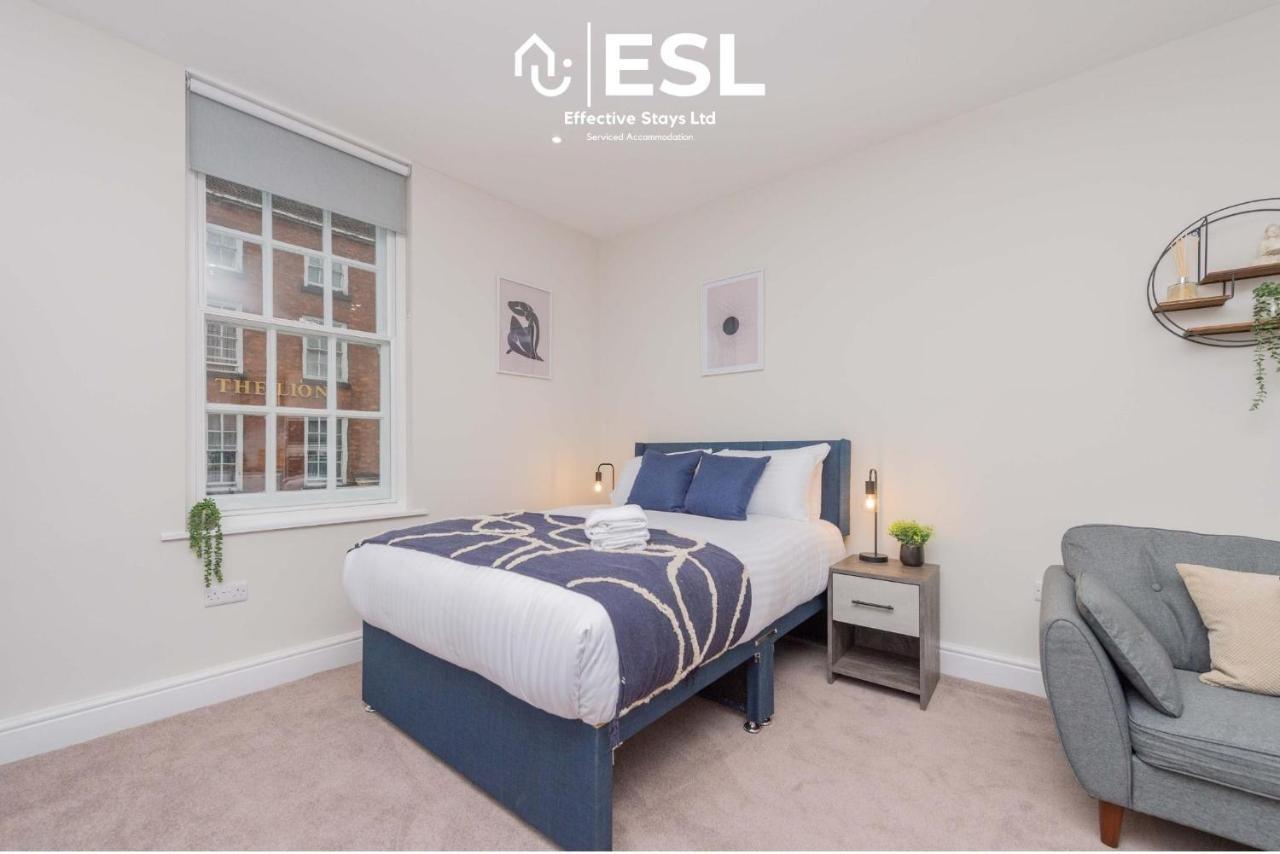 Studio 1, First Floor Town Centre Apartment Shrewsbury Dış mekan fotoğraf