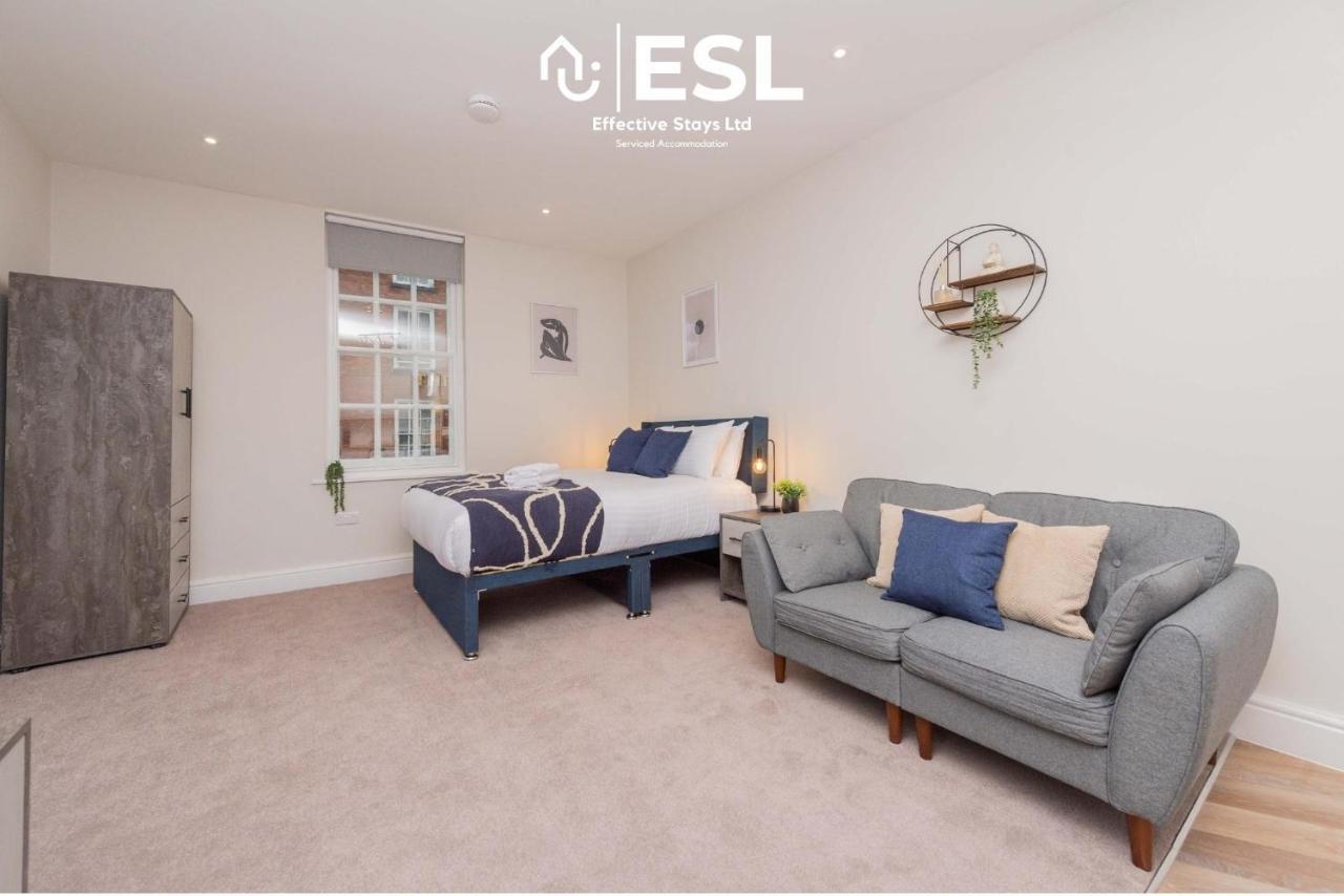 Studio 1, First Floor Town Centre Apartment Shrewsbury Dış mekan fotoğraf