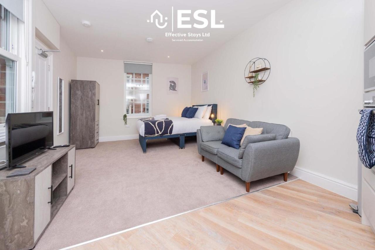 Studio 1, First Floor Town Centre Apartment Shrewsbury Dış mekan fotoğraf