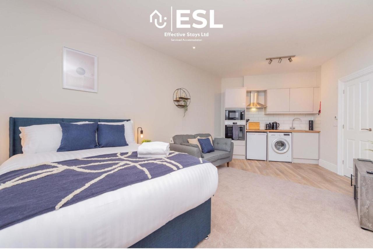Studio 1, First Floor Town Centre Apartment Shrewsbury Dış mekan fotoğraf